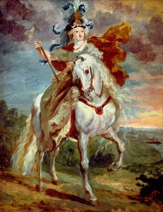 Marie de Medicis at Pont-de-Ce by Theodore Gericault