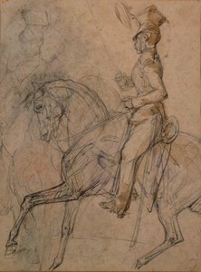 Officer of the Polish Lancers by Theodore Gericault