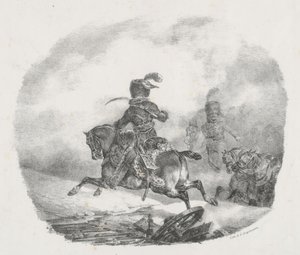 Light Artillery Officer of the Imperial Guard by Theodore Gericault