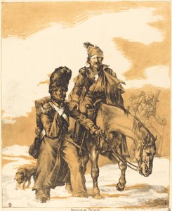 Retreat from Russia by Theodore Gericault