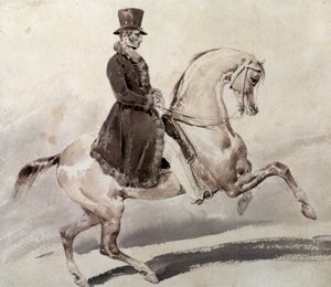 Rider in a Fur-Edged Coat