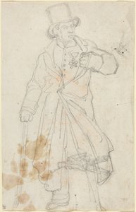 Study for "Swiss Sentry at the Louvre" by Theodore Gericault
