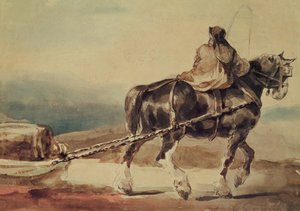 The Barge Horse by Theodore Gericault