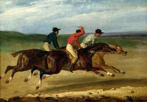 The Horse Race by Theodore Gericault