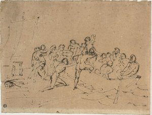 The Rescue of the Survivors of the Raft of the Medusa by Theodore Gericault