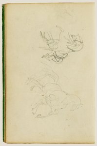 Two Studies of a Rearing Horse