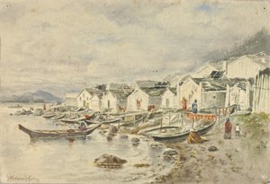 The Ranch Native Village, Sitka by Theodore J. Richardson