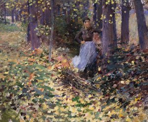 Autumn Sunlight by Theodore Robinson