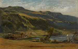 Landscape in Auvergne