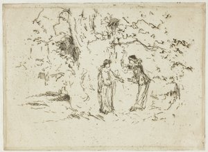 The Pastoral Play by Theodore Roussel
