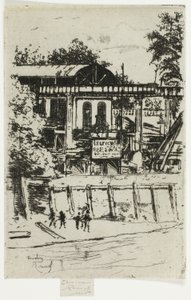 The Saw Mill, Putney by Theodore Roussel