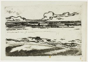 The Sea at Bognor by Theodore Roussel