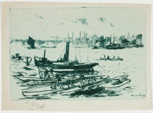 The Steam Launch, Chelsea Embankment