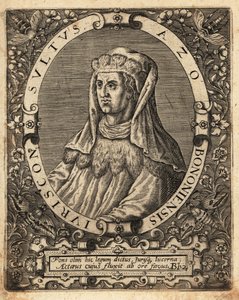Azo of Bologna, Italian Jurist by Theodore de Bry