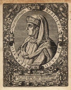 Bartolus de Saxoferrato, Italian law professor by Theodore de Bry