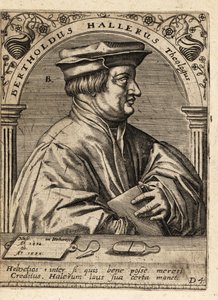 Berchtold Haller by Theodore de Bry