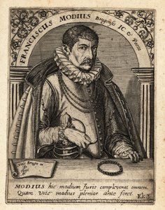 Francois Modius, Flemish Jurist and Humanist by Theodore de Bry