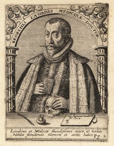 Georg Laube, German Physician from Augsburg by Theodore de Bry
