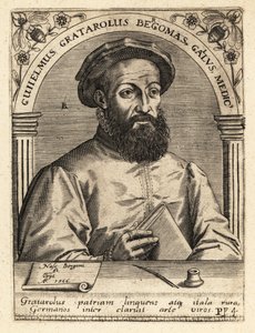 Guglielmo Gratarolo by Theodore de Bry