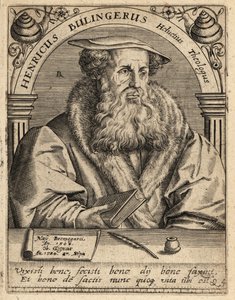 Heinrich Bullinger by Theodore de Bry