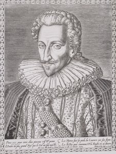 Henri IV as King of Navarre, 1589 by Theodore de Bry