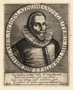 Jan Gruter, Flemish-born philologist by Theodore de Bry