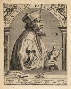 Jan Hus by Theodore de Bry