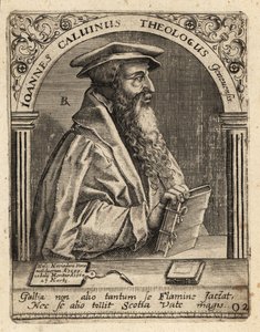 Jean Calvin by Theodore de Bry