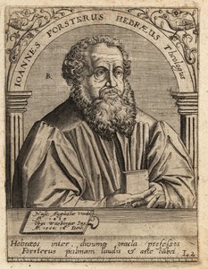 Johann Forster by Theodore de Bry
