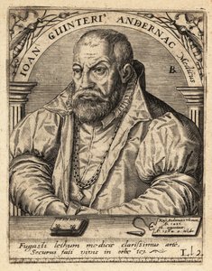 Johann Winter von Andernach, German Physician by Theodore de Bry
