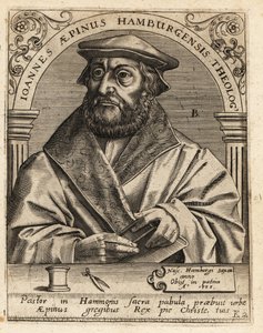 Johannes Aepinus by Theodore de Bry
