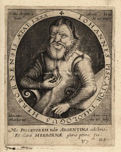 Johannes Fischer by Theodore de Bry