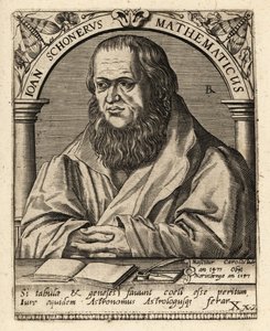 Johannes Schoner, German Polymath by Theodore de Bry