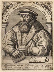 Josias Simmler by Theodore de Bry