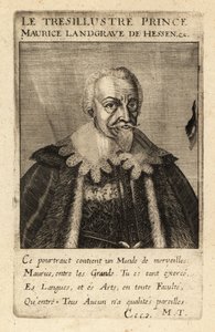 Maurice of Hesse-Kassel by Theodore de Bry