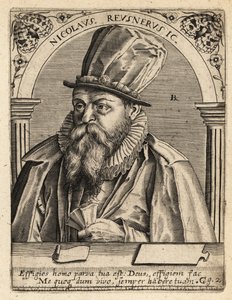 Nicolaus Reusner by Theodore de Bry