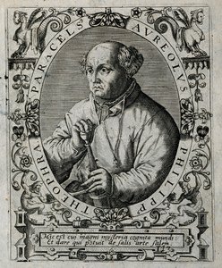 Philippus Theophrastus Aureolus Bombastus von Hohenheim Paracelsus by Theodore de Bry