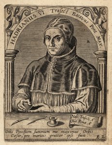 Pope Adrian VI by Theodore de Bry