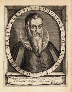 Rudolph Goclenius the Elder, German scholastic philosopher by Theodore de Bry