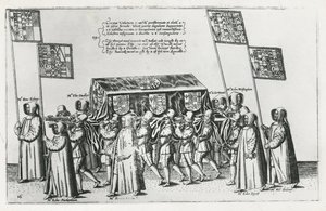 The Funeral Cortege of Sir Philip Sidney on the Way to St. Paul