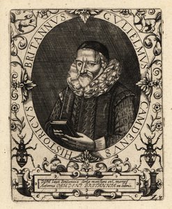 William Camden, English Antiquarian by Theodore de Bry