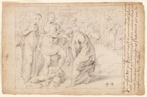 Ulysses receives the Homage of the Loyal Serving-Women by Theodore van Thulden