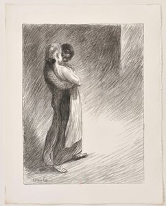 Suburban Idyll by Théophile Alexandre Steinlen