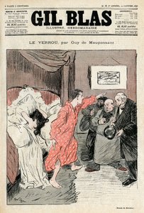 Illustration by Steinlen of Guy de Maupassant