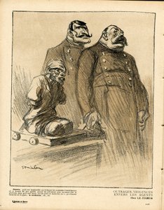 The Butter Plate, Number 357, Satirical in Colors by Théophile Alexandre Steinlen