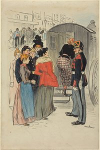 The Roundup by Théophile Alexandre Steinlen