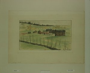 Norwegian Landscape by Théophile Alexandre Steinlen