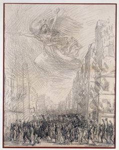 Victory or Marseillaise Allegory by Théophile Alexandre Steinlen
