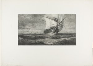 The Phantom Ship by Theophile Narcisse Chauvel