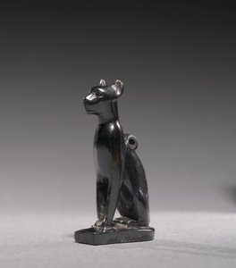 Amulet of Bastet by Third Intermediate Period Egyptian